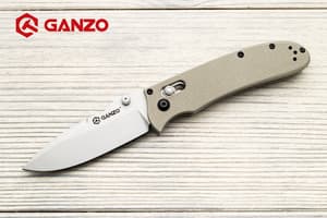 Нож Ganzo G704 (песочный) от Магазин паракорда и фурнитуры Survival Market